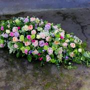 A Beautiful Garden Rose Casket