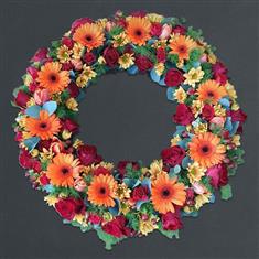 Always Sunshine Tribute Wreath