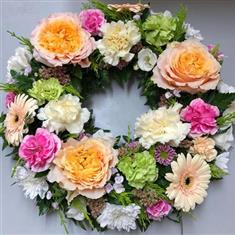 Gentle Tribute Open Wreath