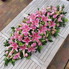 Luxurious Funeral Casket Spray