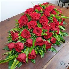 Red Rose Tribute Spray