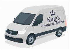 Funeral flower delivery to local directors and homes in Luton
