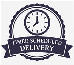 Scheduled funeral day delivery throughout Luton